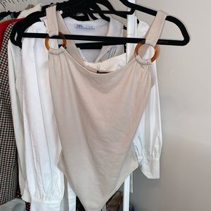 Nasty Gal sand body suit